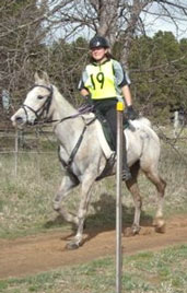 Rachel Reid and Franshar Park K Shar, National Capital ride 2008, middleweight winner and best conditioned